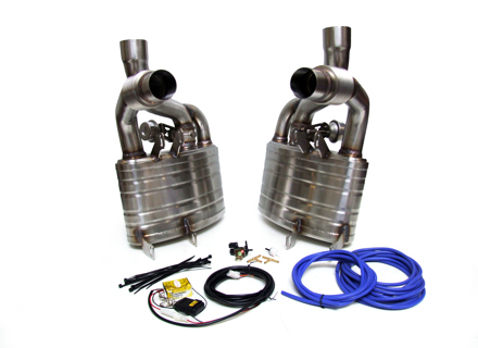 Uitlaatdemper / Demper Sport VALVETRONIC. DesignTek voor Porsche 997 - 99711197901S, 3606409703, 99711121102, 99711121103, 99711123102, 99711123103, 99711121202, 99711121203, 99711123202, 99711123203, 99711141103, 99711141104, 99711143103, 99711143104, 99711141203, 99711141204, 99711143203, 99711161100, 99711161103, 99711161102, 99711161200, 99711161202, 99711161203